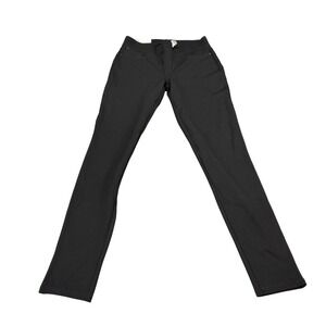 Seven7 Pull On Ponte Leggings Black Skinny Leg 4-Way Stretch Pants Small
